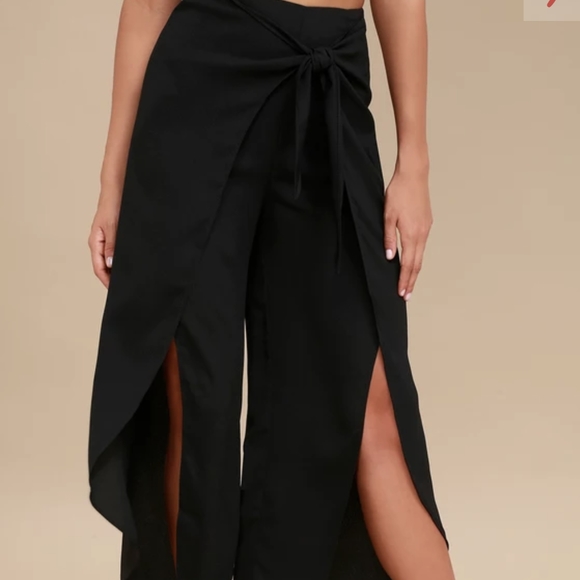 Lulus Doozie wide leg pants - Picture 2 of 4